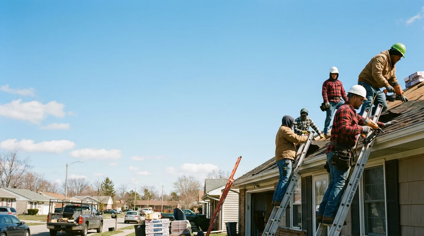 Roofing in La Grange, MO near me